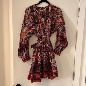 Zara “Angie” boho dress, L, NWT